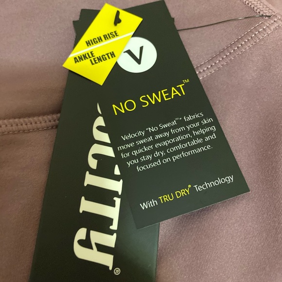 Velocity high rise ankle length no sweat pants - Picture 4 of 5